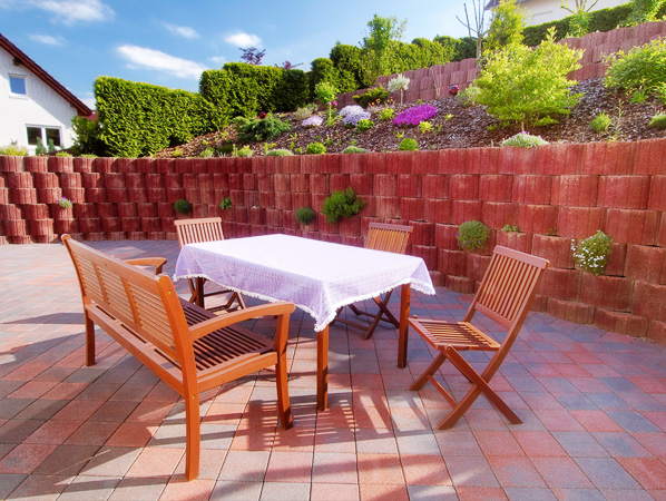 Beispiel Immobilienfotografie Terrasse